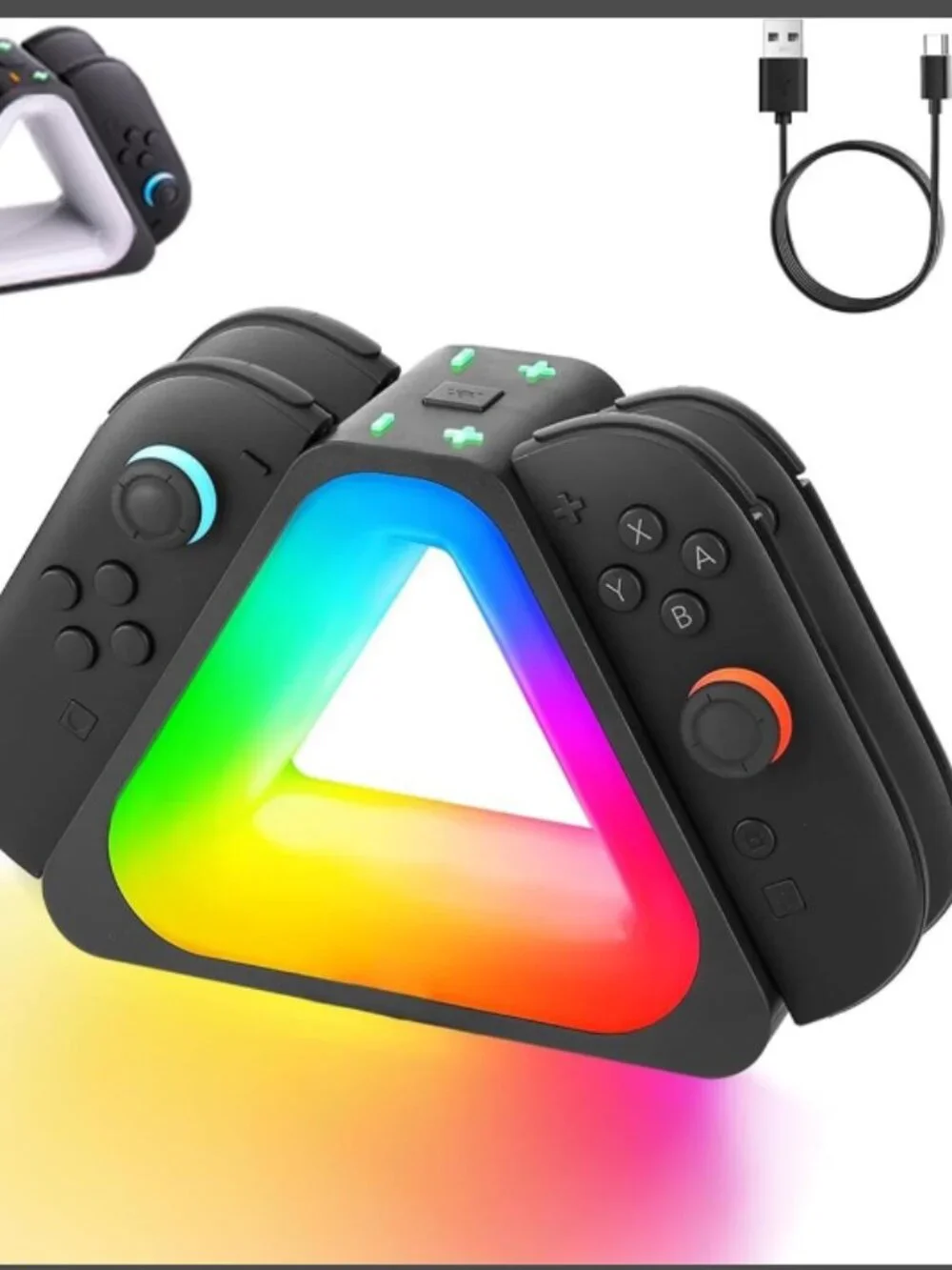 Switch 2 Charging Dock with LED